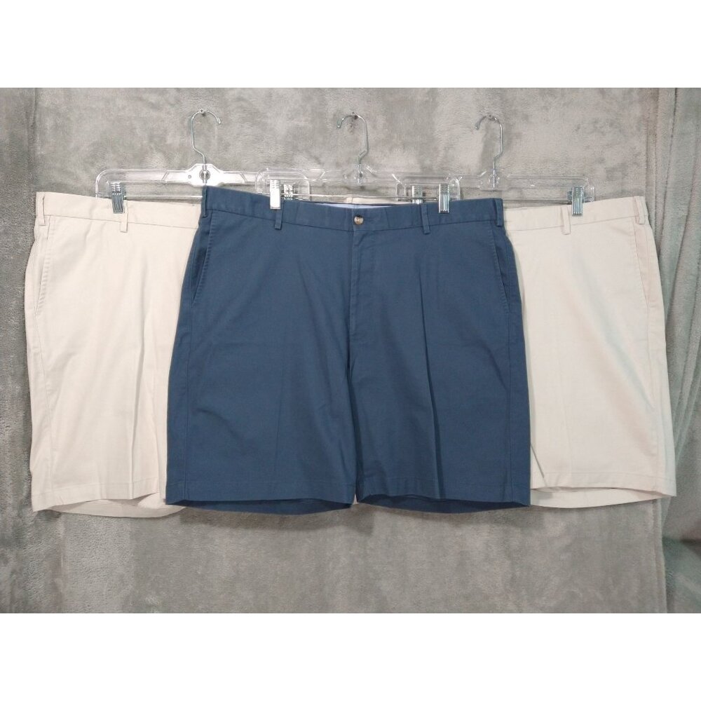 Peter Millar Shorts Mens 40 Soft Touch Twill Golf Chino Pima Cotton Lot of 3